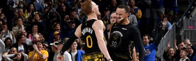 开云入口平台-死亡封盖霍勒迪！库里爆发造就又一名场面